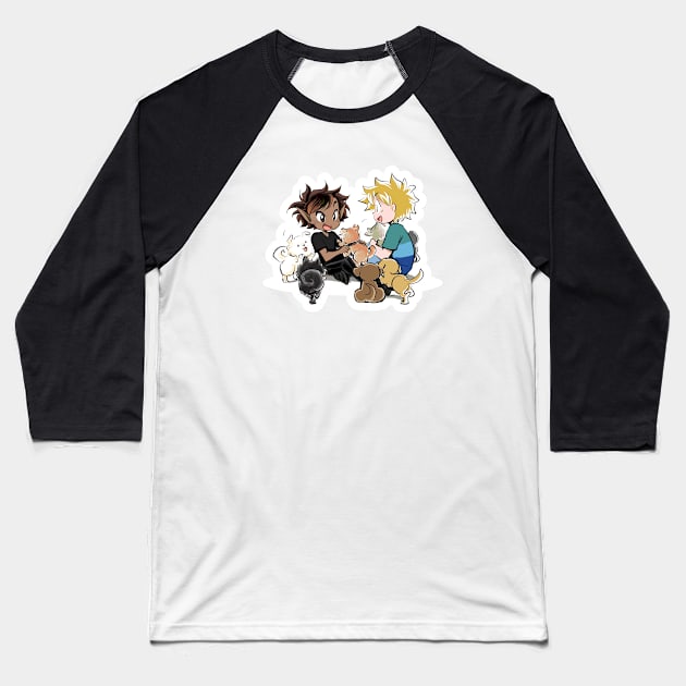 PUPPIES GALORE Baseball T-Shirt by SHOP ACHIRU